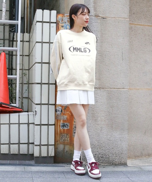 87mm(87mm)の「【UNISEX】Mmlg/MM SPEEDプルオーバー (ウラケ)(スウェット・メンズ・ホワイト/ライトグレー/ネイビー・LARGE/X-LARGE/MEDIUM)」の11枚目の写真