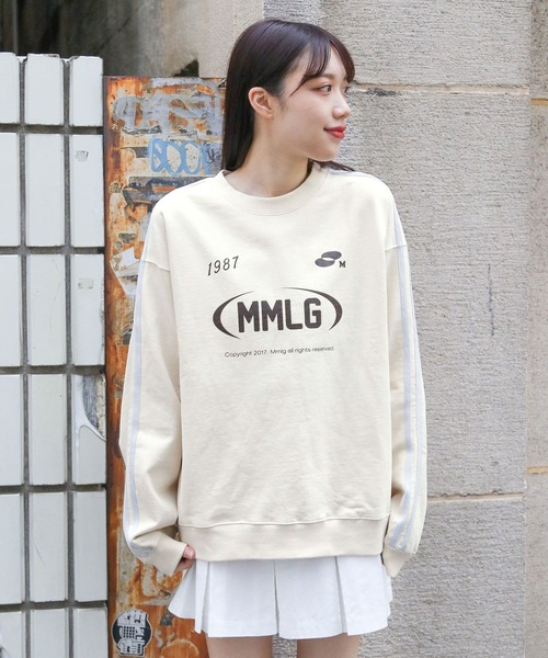 87mm(87mm)の「【UNISEX】Mmlg/MM SPEEDプルオーバー (ウラケ)(スウェット・メンズ・ホワイト/ライトグレー/ネイビー・LARGE/X-LARGE/MEDIUM)」の9枚目の写真