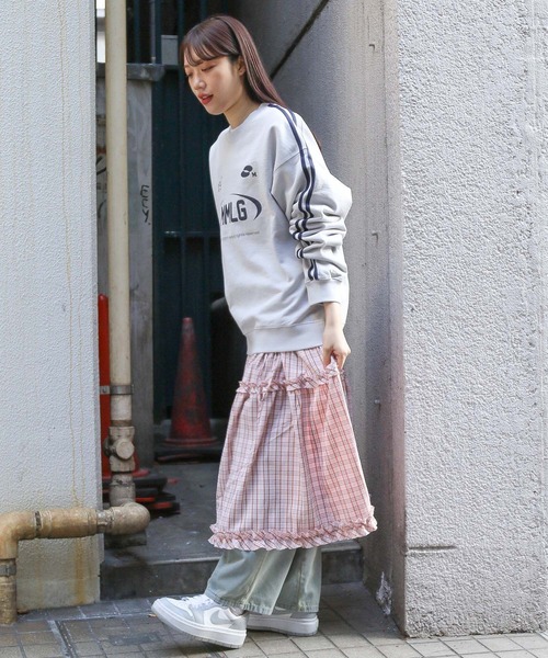 87mm(87mm)の「【UNISEX】Mmlg/MM SPEEDプルオーバー (ウラケ)(スウェット・メンズ・ホワイト/ライトグレー/ネイビー・LARGE/X-LARGE/MEDIUM)」の6枚目の写真