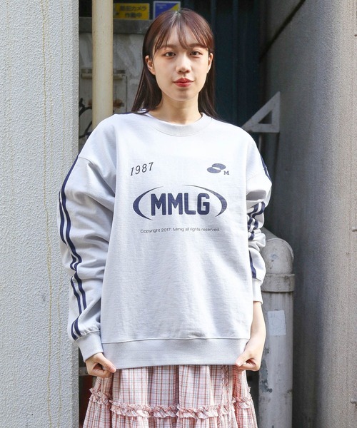 87mm(87mm)の「【UNISEX】Mmlg/MM SPEEDプルオーバー (ウラケ)(スウェット・メンズ・ホワイト/ライトグレー/ネイビー・LARGE/X-LARGE/MEDIUM)」の4枚目の写真