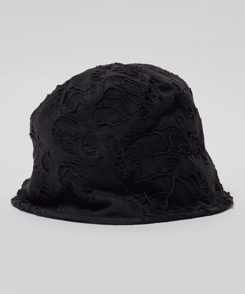 Theater code(シアターコード)の「▲damage hat / ダメージ ハット(ハット・メンズ・ブラック/グレー・FREE)」の9枚目の写真