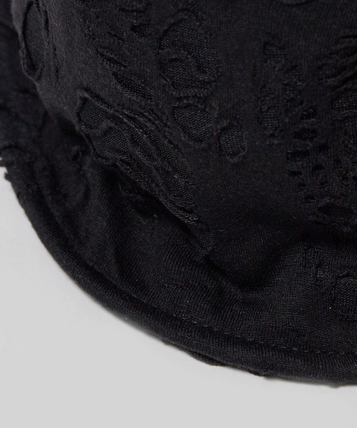 Theater code(シアターコード)の「▲damage hat / ダメージ ハット(ハット・メンズ・ブラック/グレー・FREE)」の4枚目の写真