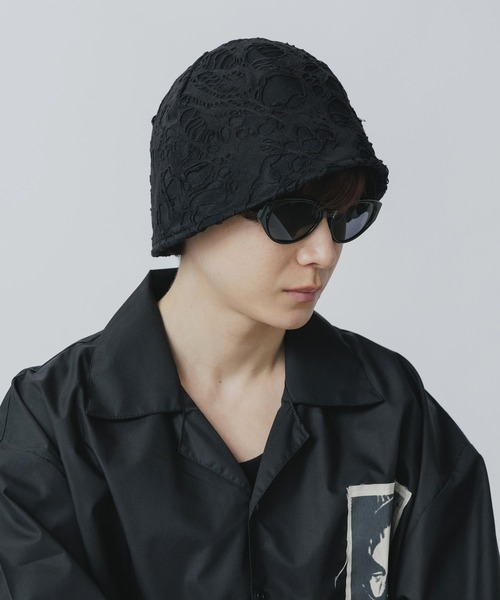 Theater code(シアターコード)の「▲damage hat / ダメージ ハット(ハット・メンズ・ブラック/グレー・FREE)」の8枚目の写真