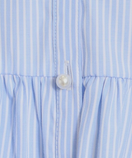 ITS'DEMO（イッツデモ）の「◆ペプラムブラウス（シャツ/ブラウス・レディース・ホワイト系5/ブルー系2/パープル系1/サックスブルー系2・00）」の16枚目の写真