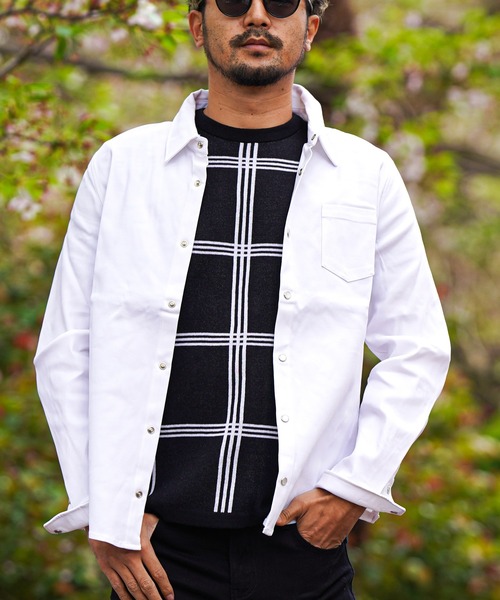 プレーンCロングシャツ（シャツ/ブラウス）｜adamsJUGGLER（アダムス