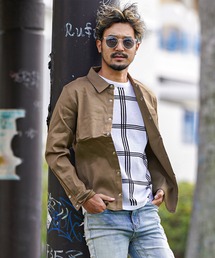 adamsJUGGLER（アダムスジャグラー）の「プレーンCロングシャツ（シャツ/ブラウス）」