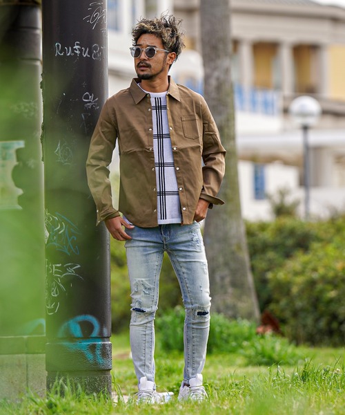 プレーンCロングシャツ（シャツ/ブラウス）｜adamsJUGGLER（アダムス