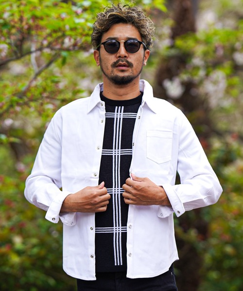 プレーンCロングシャツ（シャツ/ブラウス）｜adamsJUGGLER（アダムス