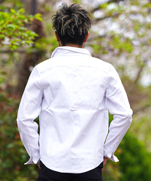 adamsJUGGLER（アダムスジャグラー）の「プレーンCロングシャツ