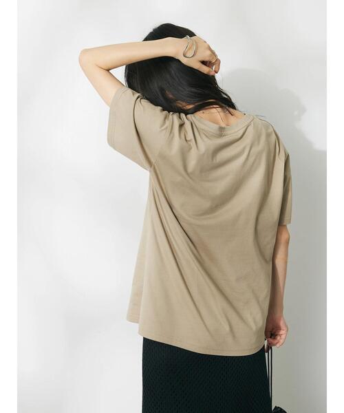 CRAFT STANDARD BOUTIQUE（クラフトスタンダードブティック）の「UVカット　/　LA　CHANCE　TEE（Tシャツ/カットソー・レディース・グリーン/ベージュ/オフホワイト/ブラック・L/M）」の15枚目の写真