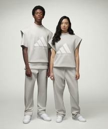 adidas（アディダス）の「ADIDAS BASKETBALL SLEEVELESS SWEATSHIRT（アディダス バスケットボール ノースリーブスウェット）（パーカー）」
