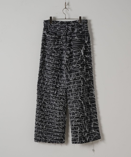 CASPER JOHN（キャスパージョン）の「Collapse denim pants/コラプスデニムパンツ（デニムパンツ・メンズ・ブラック・LARGE/MEDIUM/SMALL/X-SMALL）」の20枚目の写真