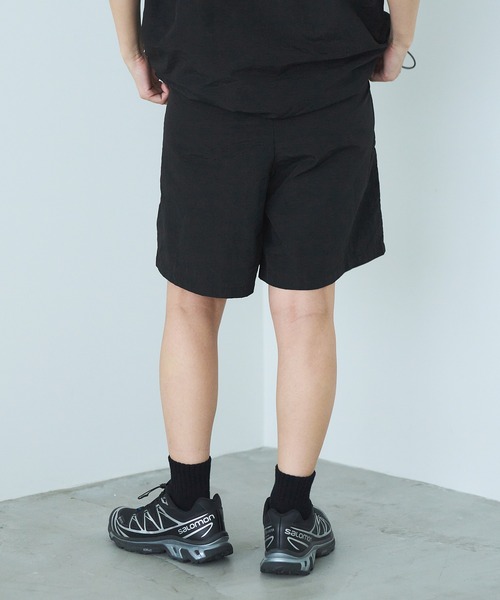WETTEMPT(ウィテンプト)の「NYLON HALF PANTS / ナイロンハーフパンツ(その他パンツ・メンズ・ブラック/カーキ/チャコールグレー/ネイビー・FREE)」の10枚目の写真