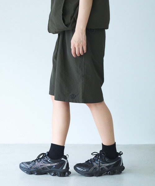 【ATON】WOOLY NYLON ハーフパンツ 中古・古着通販】ATON (エイトン) Wool Linen Twill ハーフ