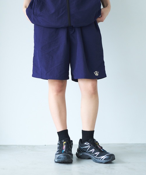 WETTEMPT(ウィテンプト)の「NYLON HALF PANTS / ナイロンハーフパンツ(その他パンツ・メンズ・ブラック/カーキ/チャコールグレー/ネイビー・FREE)」の6枚目の写真