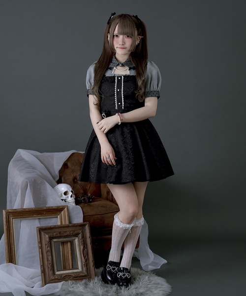 Pal elfy（パルエルフィー）の「千鳥チェックブラウス（シャツ