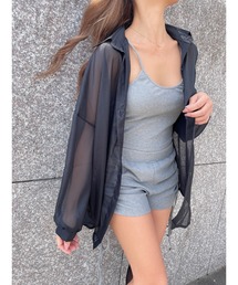 DURAS（デュラス）の「Ｓｈｅｅｒ　ｓｈｉｒｔ（シャツ/ブラウス・レディース）」