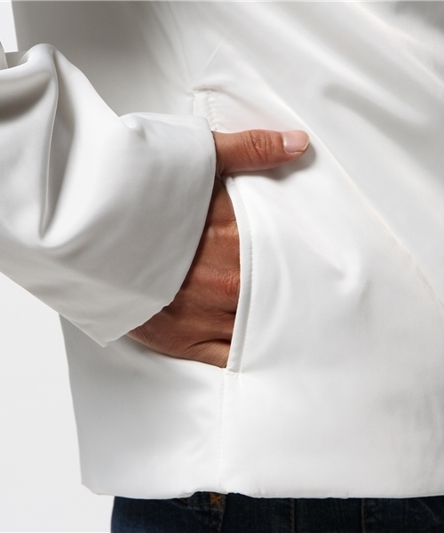 WEGO(ウィゴー)の「WEGO/ライトパテッドノーカラーMA-1(ノーカラージャケット・メンズ・カーキ/ホワイト/ブラック/その他1・LARGE/MEDIUM)」の19枚目の写真