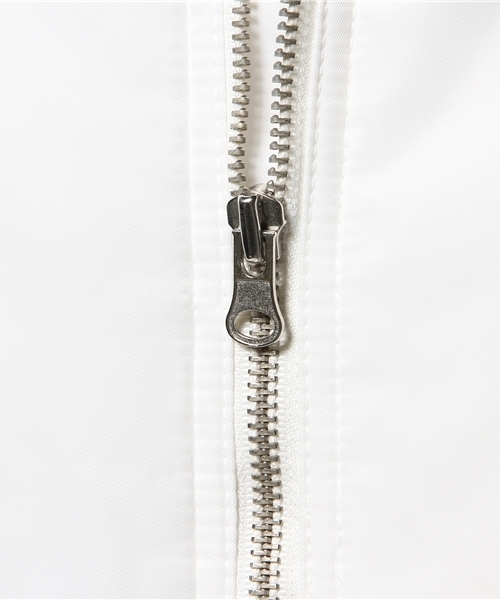 WEGO(ウィゴー)の「WEGO/ライトパテッドノーカラーMA-1(ノーカラージャケット・メンズ・カーキ/ホワイト/ブラック/その他1・LARGE/MEDIUM)」の21枚目の写真