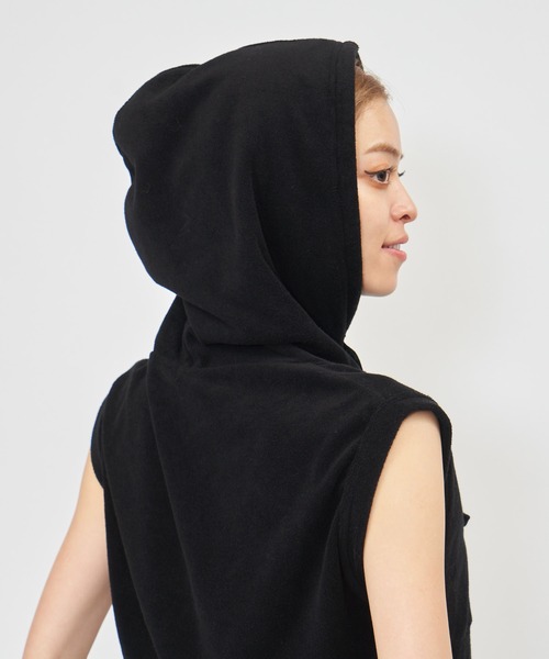 BACK TO THE FIELD（バック トゥー ザ フィールド）の「【MLB】ロゴパイルフーディーセットアップ（ワンピース・レディース・ブラック/グレー/ホワイト・FREE）」の21枚目の写真