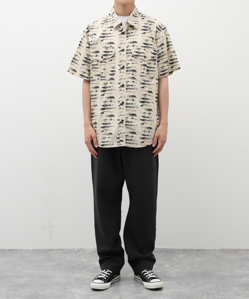 FILSON(フィルソン)の「FILSON / フィルソン Washed S/S Feather Cloth shirt 89134(シャツ/ブラウス・メンズ・ブラウン系その他/アイボリー・MEDIUM/LARGE)」の12枚目の写真