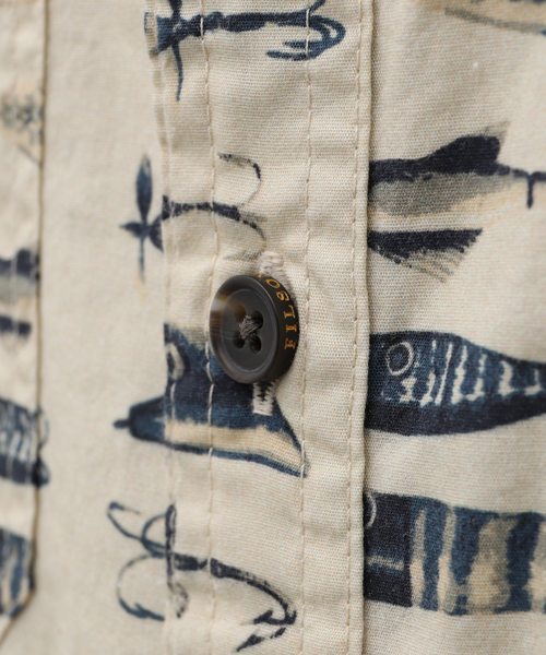 FILSON(フィルソン)の「FILSON / フィルソン Washed S/S Feather Cloth shirt 89134(シャツ/ブラウス・メンズ・ブラウン系その他/アイボリー・MEDIUM/LARGE)」の18枚目の写真
