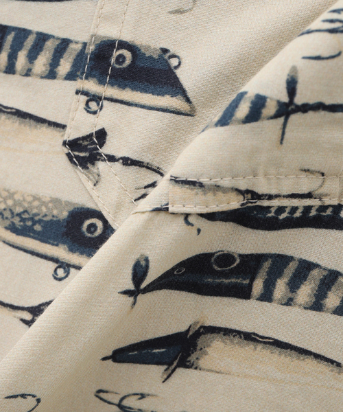 FILSON(フィルソン)の「FILSON / フィルソン Washed S/S Feather Cloth shirt 89134(シャツ/ブラウス・メンズ・ブラウン系その他/アイボリー・MEDIUM/LARGE)」の14枚目の写真