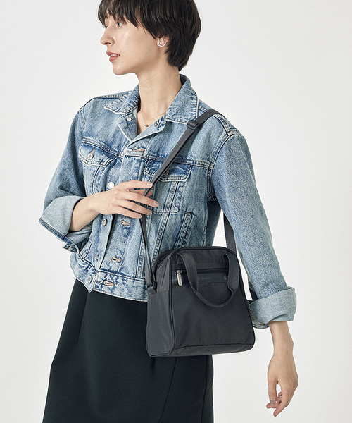 LeSportsac（レスポートサック）の「N/S MINI SATCHEL サンダー 