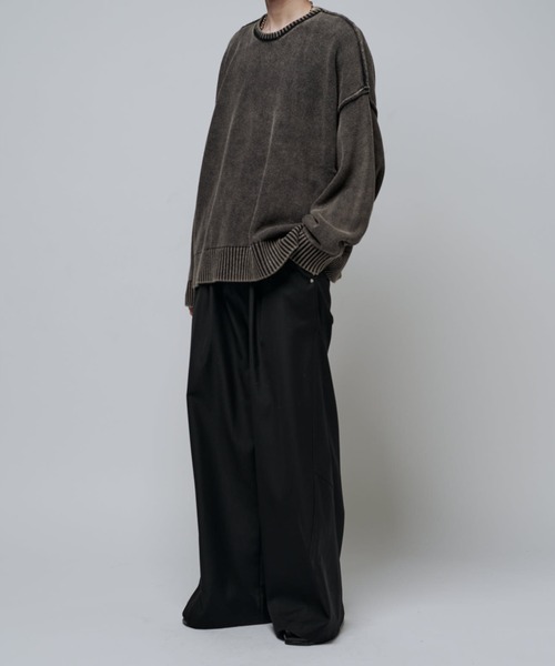 Lui's（ルイス）の「ストーンウォッシュニット（ニット/セーター