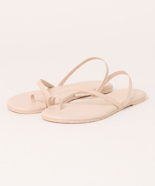 TKEES(ティキーズ)の「【W】【it】【IW4】【Tkees】LC SANDAL ティキーズ ビーチサンダル(サンダル・レディース・アイボリー/ライトブラウン/ピンク/ライトベージュ・US7/US5)」の3枚目の写真