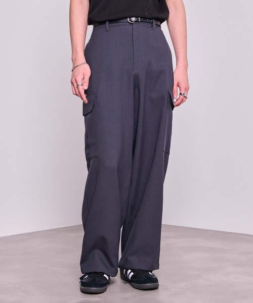  j.n.r.d（ジェー・エヌ・アール・ディー）の「【セットアップ対応】j.n.r.d/グリッドカーゴパンツ（カーゴパンツ・メンズ・グレー/ブラック・M/L）」の15枚目の写真