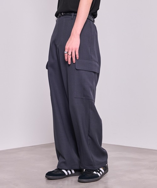  j.n.r.d（ジェー・エヌ・アール・ディー）の「【セットアップ対応】j.n.r.d/グリッドカーゴパンツ（カーゴパンツ・メンズ・グレー/ブラック・M/L）」の16枚目の写真