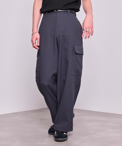  j.n.r.d（ジェー・エヌ・アール・ディー）の「【セットアップ対応】j.n.r.d/グリッドカーゴパンツ（カーゴパンツ・メンズ・グレー/ブラック・M/L）」の17枚目の写真