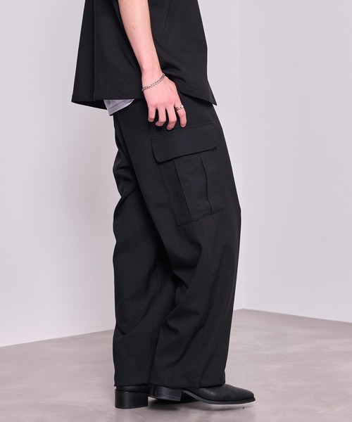  j.n.r.d（ジェー・エヌ・アール・ディー）の「【セットアップ対応】j.n.r.d/グリッドカーゴパンツ（カーゴパンツ・メンズ・グレー/ブラック・M/L）」の18枚目の写真