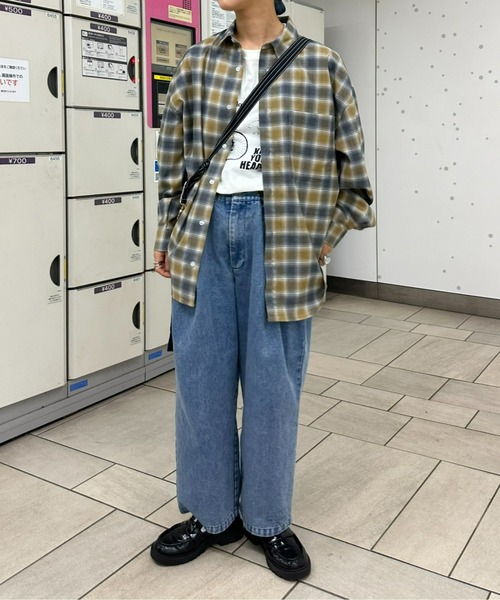 SOUNDSGOOOOD（サウンズグッド）の「【WEB限定】【SOUNDS GOOOOD / サウンズグッド】デニム＆コーデュロイグルカパンツ（チノパンツ・メンズ・オフホワイト/ダークインディゴブルー/ブラック/グレー/ブラウン/サックスブルー・ONE SIZE）」の10枚目の写真