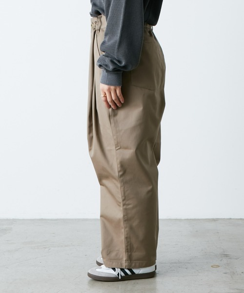 SOUNDSGOOOOD（サウンズグッド）の「【WEB限定】【SOUNDS GOOOOD / サウンズグッド】デニム＆コーデュロイグルカパンツ（チノパンツ・メンズ・オフホワイト/ダークインディゴブルー/ブラック/グレー/ブラウン/サックスブルー・ONE SIZE）」の15枚目の写真