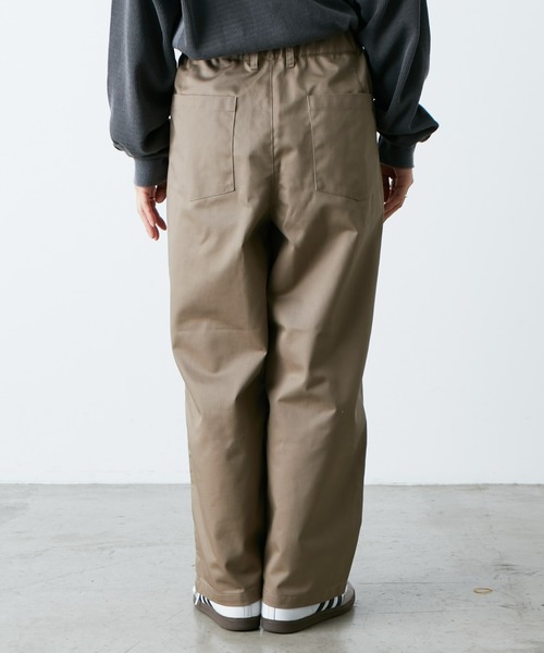 SOUNDSGOOOOD（サウンズグッド）の「【WEB限定】【SOUNDS GOOOOD / サウンズグッド】デニム＆コーデュロイグルカパンツ（チノパンツ・メンズ・オフホワイト/ダークインディゴブルー/ブラック/グレー/ブラウン/サックスブルー・ONE SIZE）」の16枚目の写真