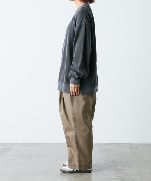 SOUNDSGOOOOD（サウンズグッド）の「【WEB限定】【SOUNDS GOOOOD / サウンズグッド】デニム＆コーデュロイグルカパンツ（チノパンツ・メンズ・オフホワイト/ダークインディゴブルー/ブラック/グレー/ブラウン/サックスブルー・ONE SIZE）」の18枚目の写真