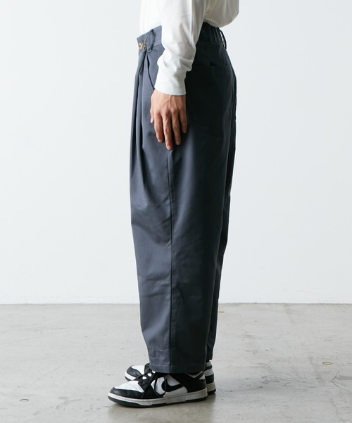 SOUNDSGOOOOD（サウンズグッド）の「【WEB限定】【SOUNDS GOOOOD / サウンズグッド】デニム＆コーデュロイグルカパンツ（チノパンツ・メンズ・オフホワイト/ダークインディゴブルー/ブラック/グレー/ブラウン/サックスブルー・ONE SIZE）」の21枚目の写真