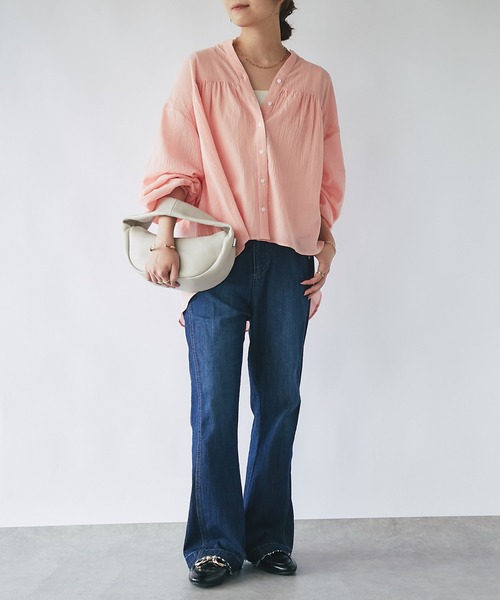 story.（ストーリー）の「【story.(ストーリー)】/ハーフムーンレザーバッグ（ハンドバッグ・レディース・ブラック/ホワイト・FREE）」の9枚目の写真