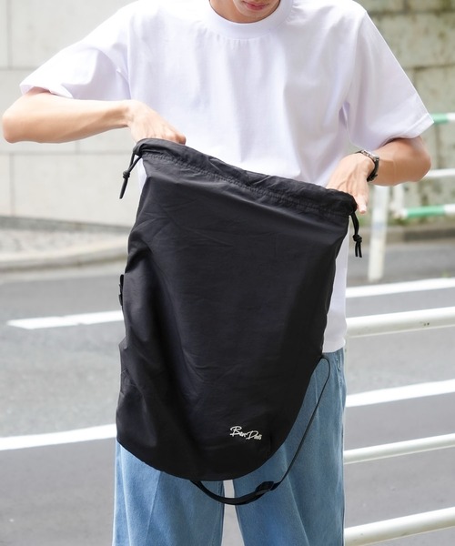 BEN DAVIS（ベンデイビス）の「【BEN DAVIS/ベンデイビス】ナイロンドローストショルダーバッグ BDW-8357（ショルダーバッグ・メンズ・ブラック/カーキ/オフホワイト/ベージュ・FREE）」の7枚目の写真