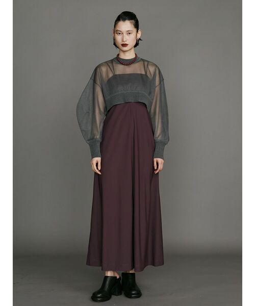 UN3D.（アンスリード）の「PAD IN BASIC CAMI OP / パッドイン