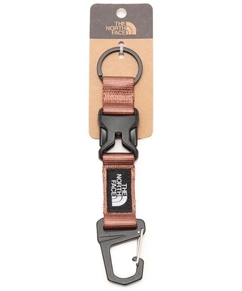 THE NORTH FACE(ザノースフェイス)の「THE NORTH FACE TNF Key Keeper Long / ザ・ノース・フェイス TNF キー キーパー ロング(キーホルダー・メンズ・グレー/ピンク・FREE)」の2枚目の写真