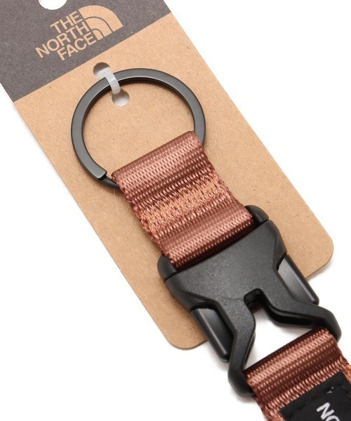 THE NORTH FACE(ザノースフェイス)の「THE NORTH FACE TNF Key Keeper Long / ザ・ノース・フェイス TNF キー キーパー ロング(キーホルダー・メンズ・グレー/ピンク・FREE)」の4枚目の写真