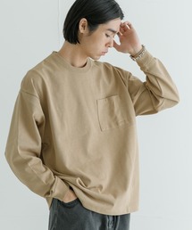URBAN RESEARCH - アーバンリサーチ　ロングTシャツ　薄手　ベージュ ショート丈ロングスリーブTシャツ[URA4-21T009]｜URBAN RESEARCH