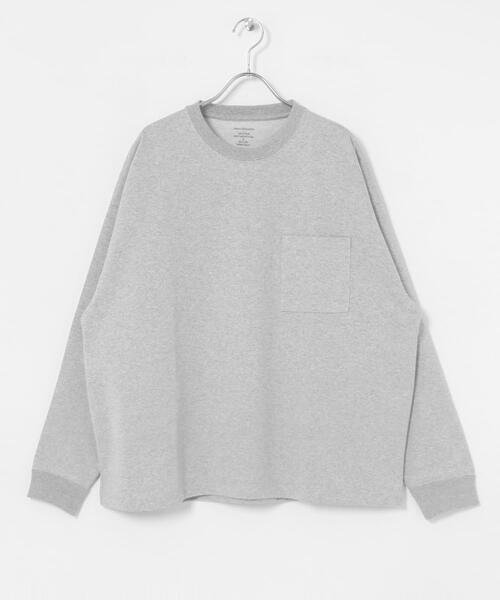 URBAN RESEARCH(アーバンリサーチ)の「ヘビールーズウォームロンTシャツ(Tシャツ/カットソー・メンズ・ブラック/ベージュ/グレー/ホワイト・SMALL/LARGE/MEDIUM)」の13枚目の写真