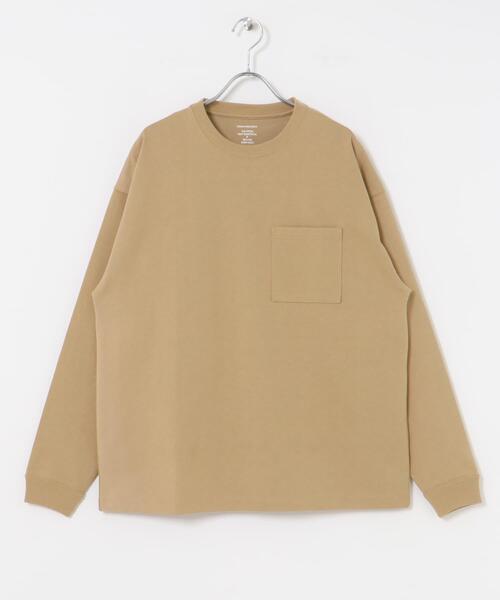 URBAN RESEARCH(アーバンリサーチ)の「ヘビールーズウォームロンTシャツ(Tシャツ/カットソー・メンズ・ブラック/ベージュ/グレー/ホワイト・SMALL/LARGE/MEDIUM)」の20枚目の写真