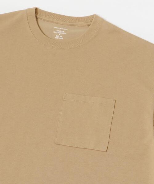 URBAN RESEARCH(アーバンリサーチ)の「ヘビールーズウォームロンTシャツ(Tシャツ/カットソー・メンズ・ブラック/ベージュ/グレー/ホワイト・SMALL/LARGE/MEDIUM)」の21枚目の写真