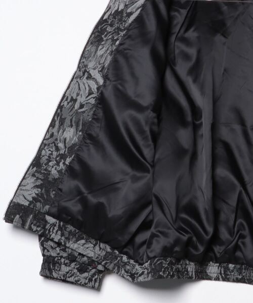 Art re A select(アトリエセレクト)の「レトロフラワー ゴブラン織り オーバーサイズブルゾン(ブルゾン・メンズ・ブラック/グレー・M/L)」の4枚目の写真