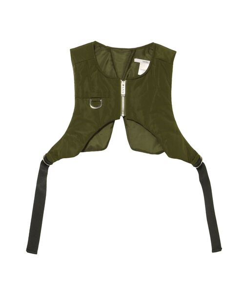 UN3D.（アンスリード）の「PADDED SHORT VEST / パテッド